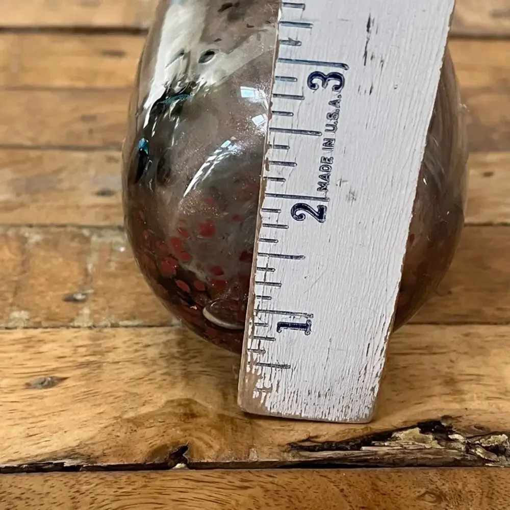 Art Glass Hand Blown Vase 5.5